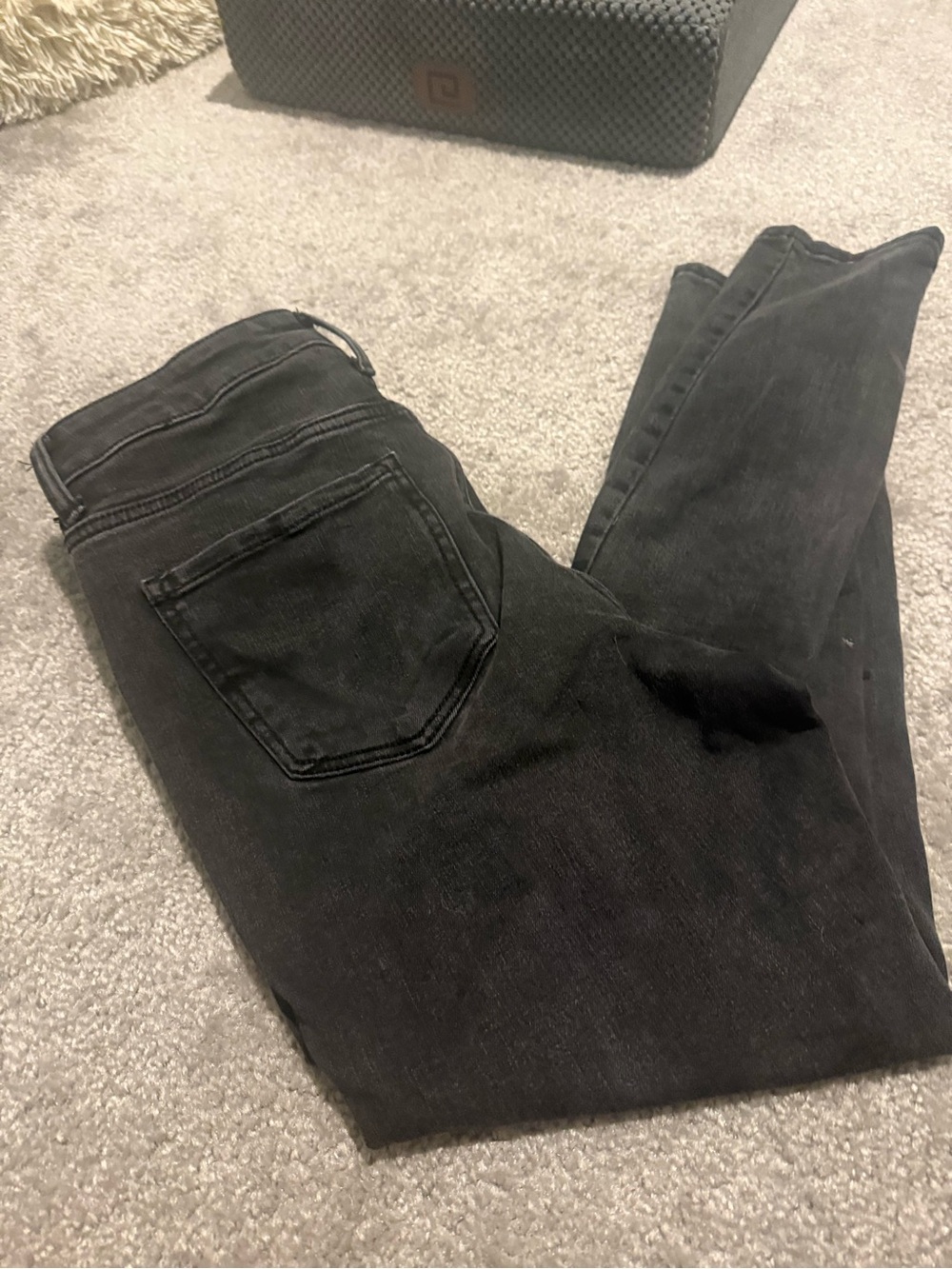 Time and Tru Black Straight Leg Jeans